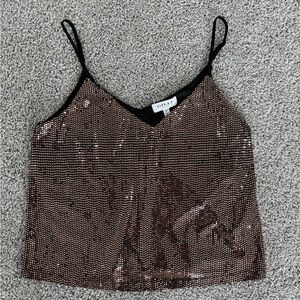 Sequin Tank Top